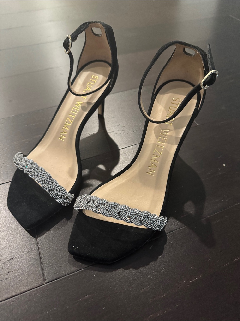 Stuart Weitzman Nudistcurve Heels 3”